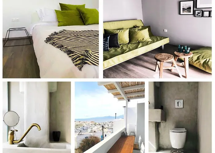 Central Local Living In Mykonos, Main Town